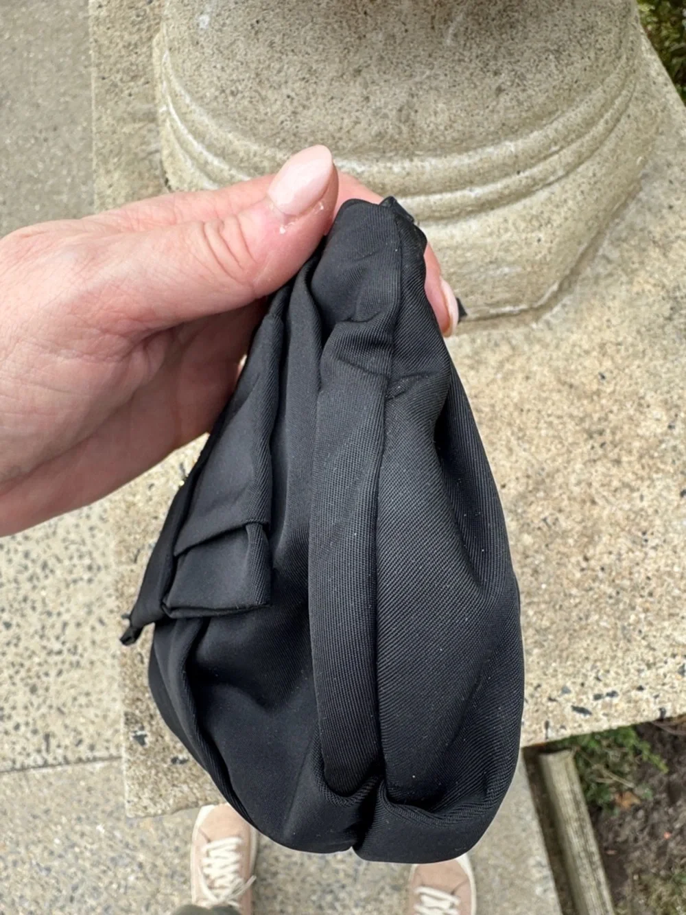 Prada Tessuto Nylon Bow Wristlet featuring a bow accent and gold tone hardware - Picture 13 of 16